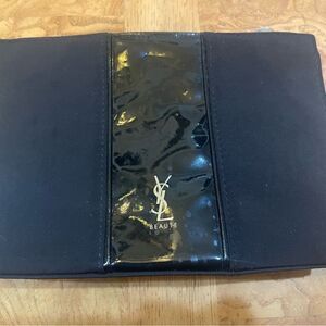 15 YSL Black Makeup Bag or Clutch!